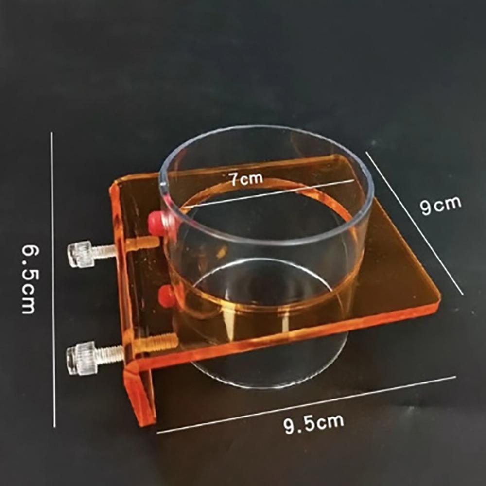 Fixed Point Feeding Aquarium Feeding Ring Anti-Scatter Design Marine Tank Feeding Circle  Aquarium Orange S