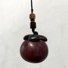 Strawberry Wooden Pendant Phone Chain Mangosteen Car Keyring Cute Sandalwood Keychain  Men
