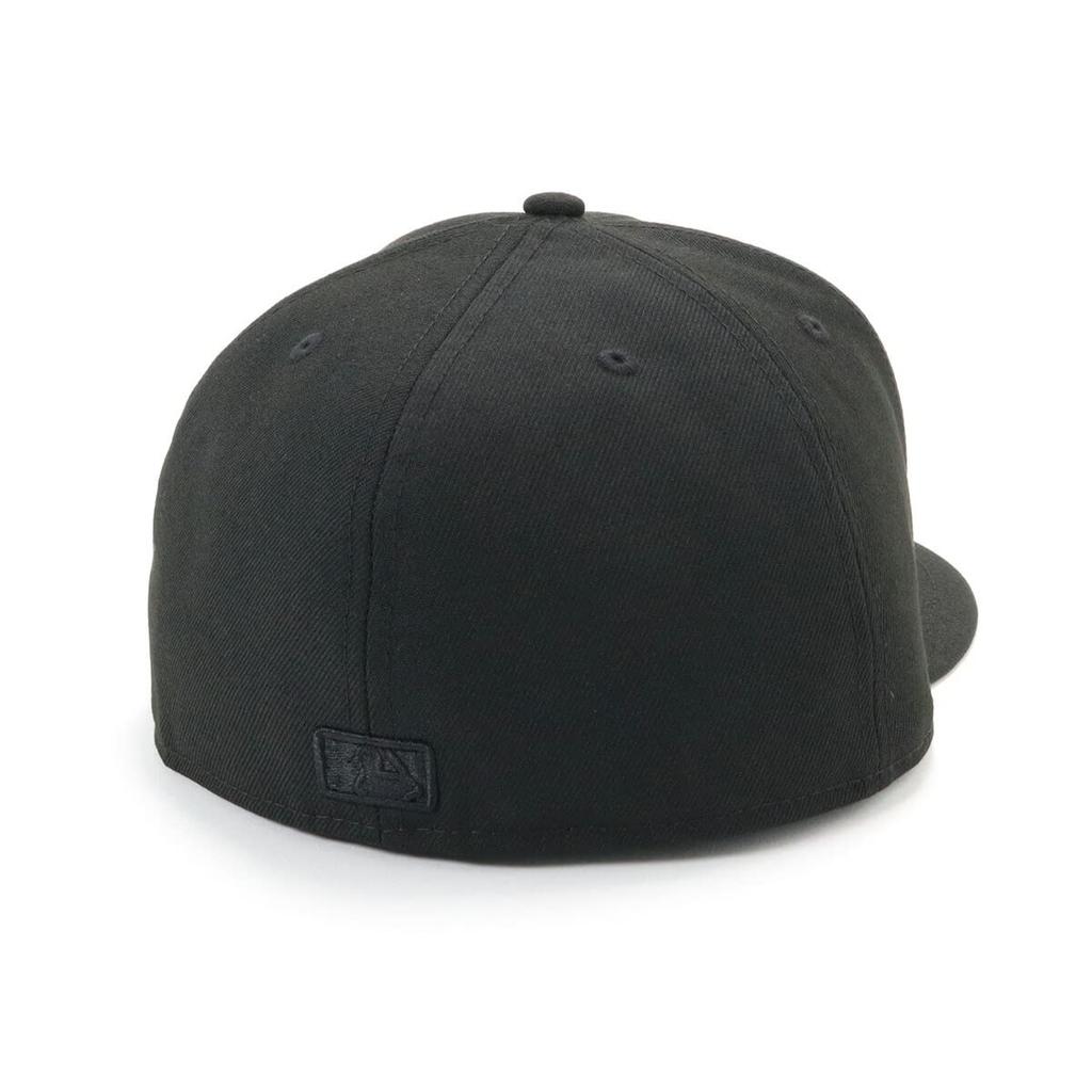 New Era MLB New York Yankees NY Size 7 5950 NEYYAN BLK 25J Black/Black Cap, 1/8, BLK,