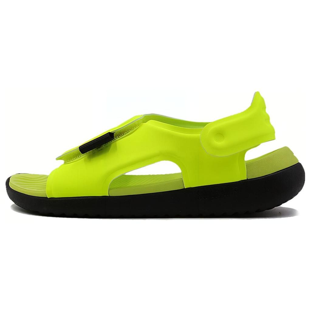 Nike Sunray Adjust 5 Children's Sandals Yellow Black Kids' AJ9076-700