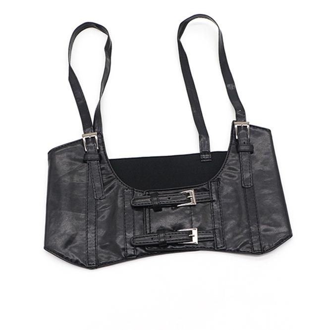 

Винтажный женский корсет, жилет в стиле стимпанк, широкая эластичная поясная пряжка с пряжкой, эластичные подтяжки, пояс