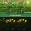 6LED Solarlicht Heißluftballon Rasenstecker Außenhof Garten Outdoor Camping Windschaukel Licht Festliche Atmosphäre dekorative Lichter