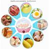 350W Electric Egg Cooker, 7 Egg Capacity Rapid Egg Cooker for Hard Boiled, Poached, Scrambled, or Omelets, Auto Shut Off Feature, with Water