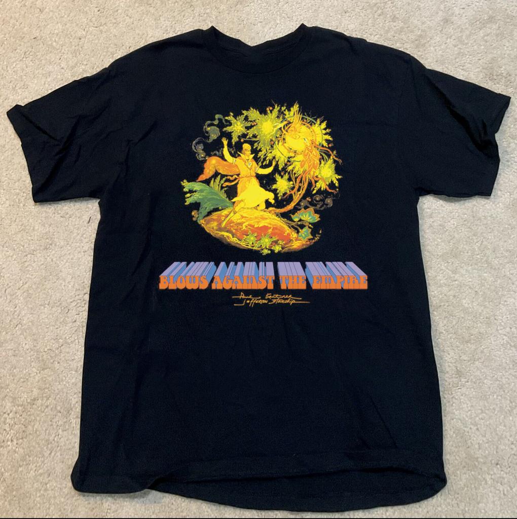 Paul Kantner Jefferson Starship Blows Against Tee Unisex Baumwoll T-Shirt PR744