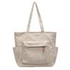 Corduroy Large Capacity Women's Shoulder Tote - Versatile for College & Commute