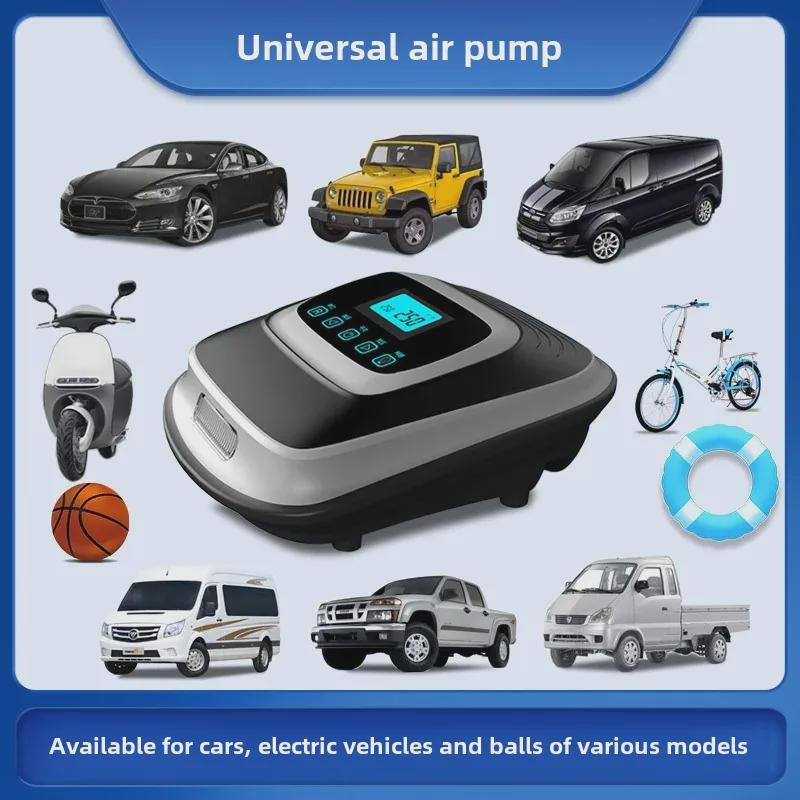 „Umflator digital portabil pentru anvelope de 12 V cu afișaj pentru mini pompă de aer”