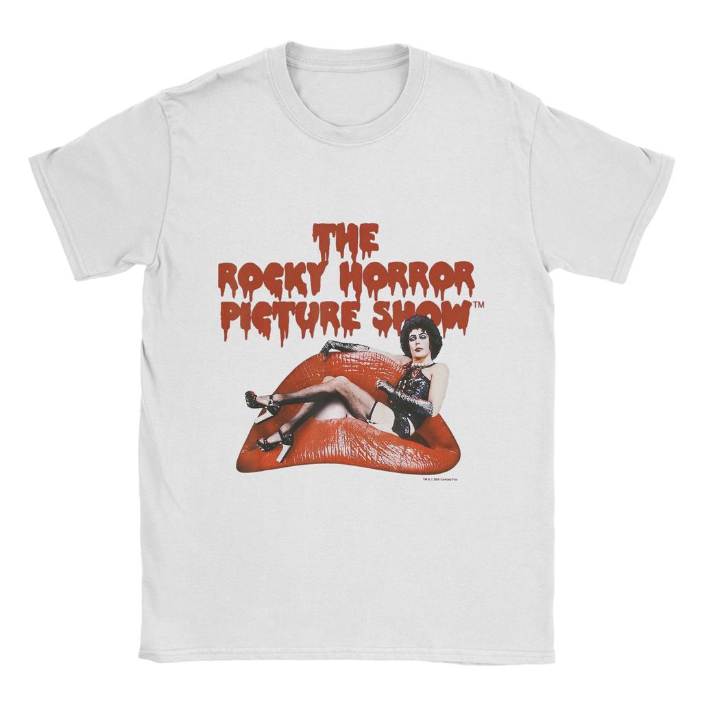 The Rocky Horror Picture Show Dr Tričko Letní bavlněná trička pro pánské Trendy Cool Tištěné tričko Krátký rukáv Retro oblečení