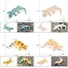 Kids Realistic Animal Model Gecko Wall Lizard Educational Toy For Science Learning