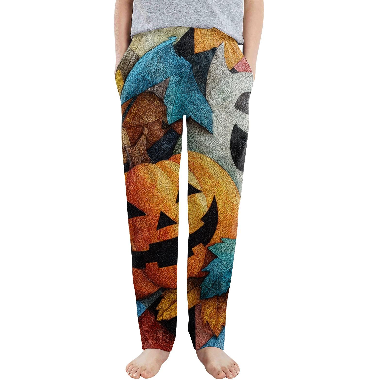 

Детские повседневные брюки - Однотонные спортивные брюки с карманами 110 жёлтый