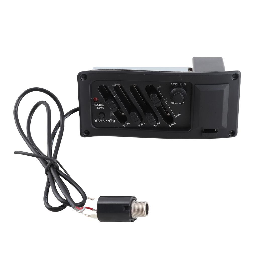 Gitarren-Tonabnehmer 4-Band Akustikgitarren-Wandler 7545R Musikinstrumentenzubehör