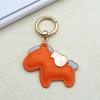 Instant Money Cartoon Pony Pendant Keychain for Couples