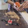 Lightweight Wood Planer 207mm 240mm Carbon Steel Blade for Easy Handling