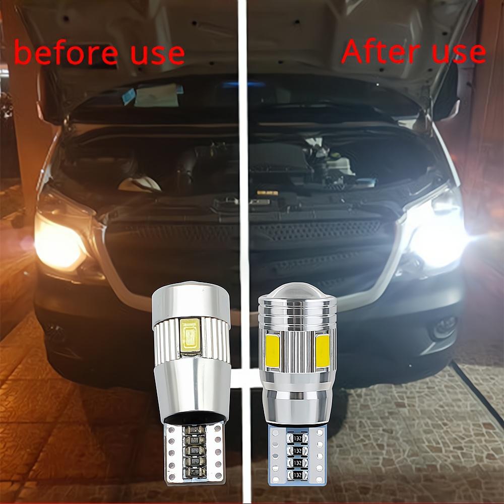 2X Multiple Color Car T10 5630 6SMD Canbus 194 W5W Auto Turn Signal Side Lamp License Plate Trunk Parking LED Dome Reading Light