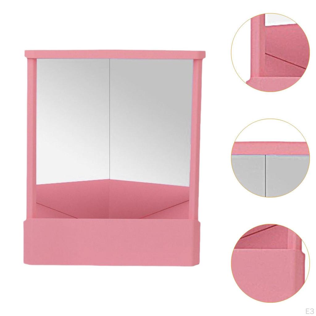 Mirror Without Reversal, Elegant Gift for Ladies, Standing Make Up