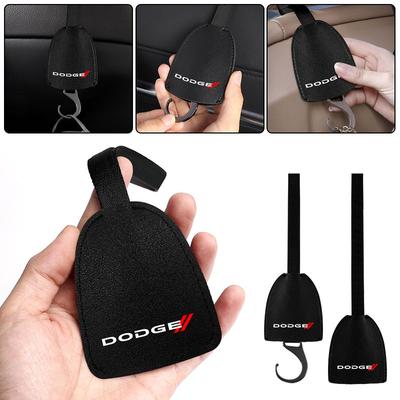Ganchos de Couro para Encosto de Banco de Carro Rack Portátil para Pendurar Bolsas para Journey Caliber Challenger Charger Ram 1500 Stratus Dart Dakota Durango