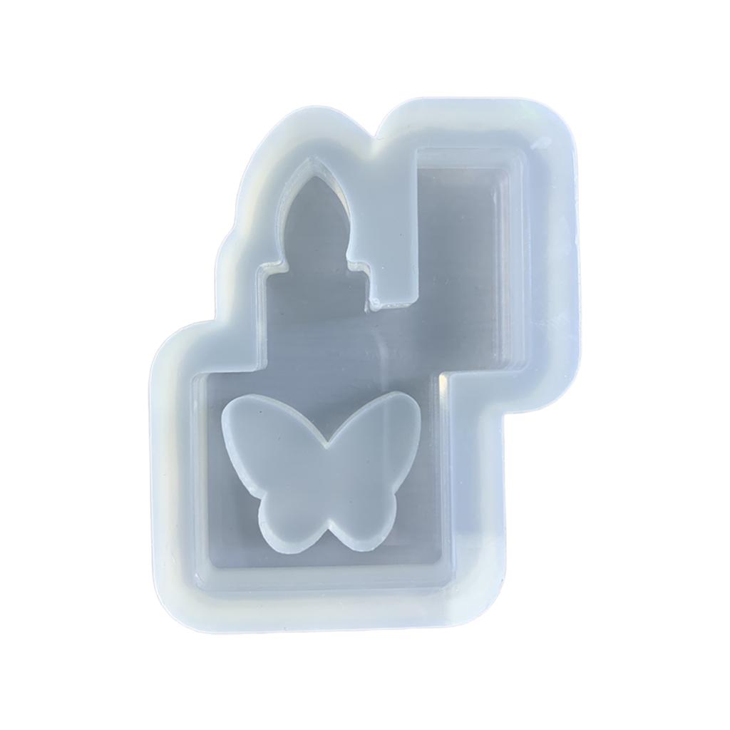 Resin Silicone Molds Quicksand Casting Molds Epoxy Resin Shaker Mold for Jewelry DIY Crafts Making Resin Pendant Mold