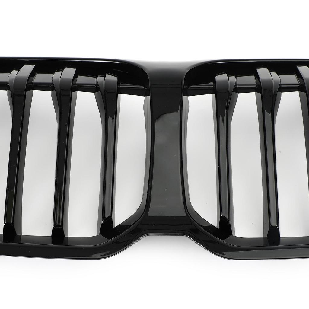 Gloss Black Front Replacement Hood Grille Bumpers Protection Fit BMW F40 1-Series 2019-2023