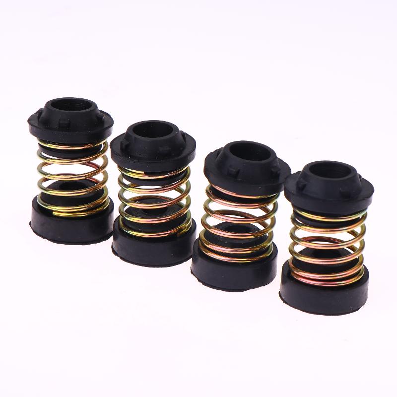 4Pcs Refrigerator Freezer Compressor Shock Pad Spring Shock-Absorbing Mounting Foot Rubber Mat Vibration Pad