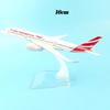 16/20cm Diecast Metal Air Mauritius A350-900 Airplane Model Aircraft Gift Toys for Children 1:400 Diecast Aircraft Model