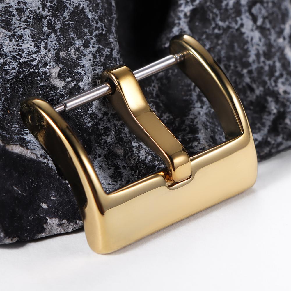 16mm 18mm 20mm 22mm Stainless Steel Watch Buckle for Watchband Matte Polished Replacement Clasp Gold Silver Rosegold Accessories