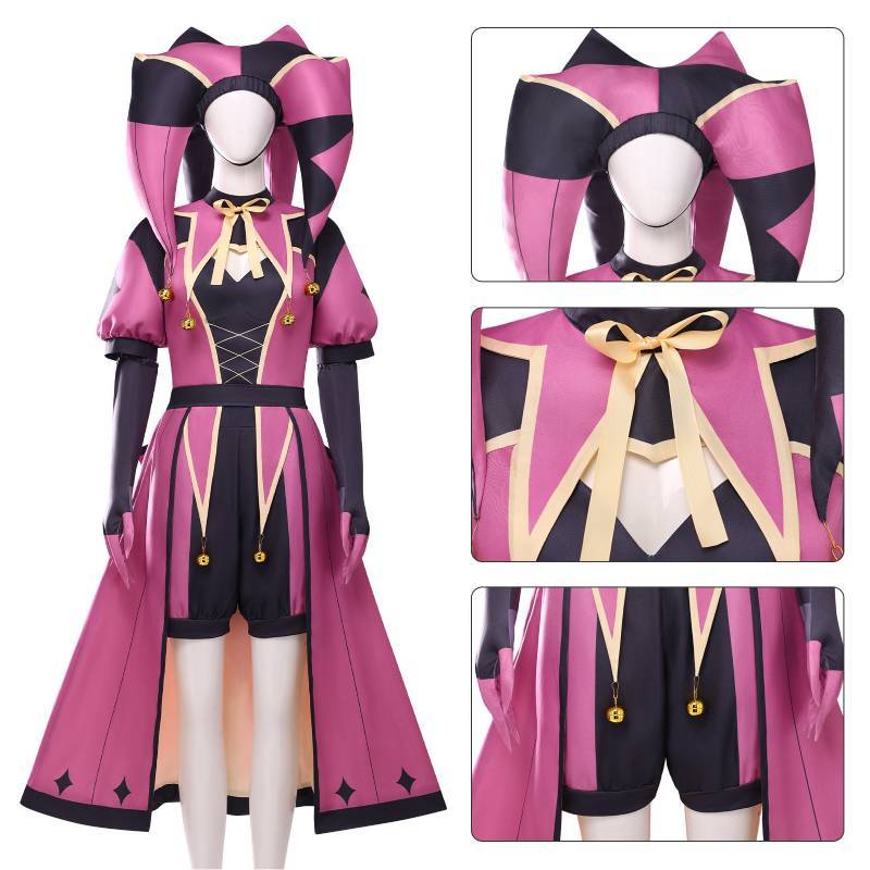 The Freak Circus Tfc Jester Cosplay Outfit With Soft Fabric For Cosplay Parties And Events