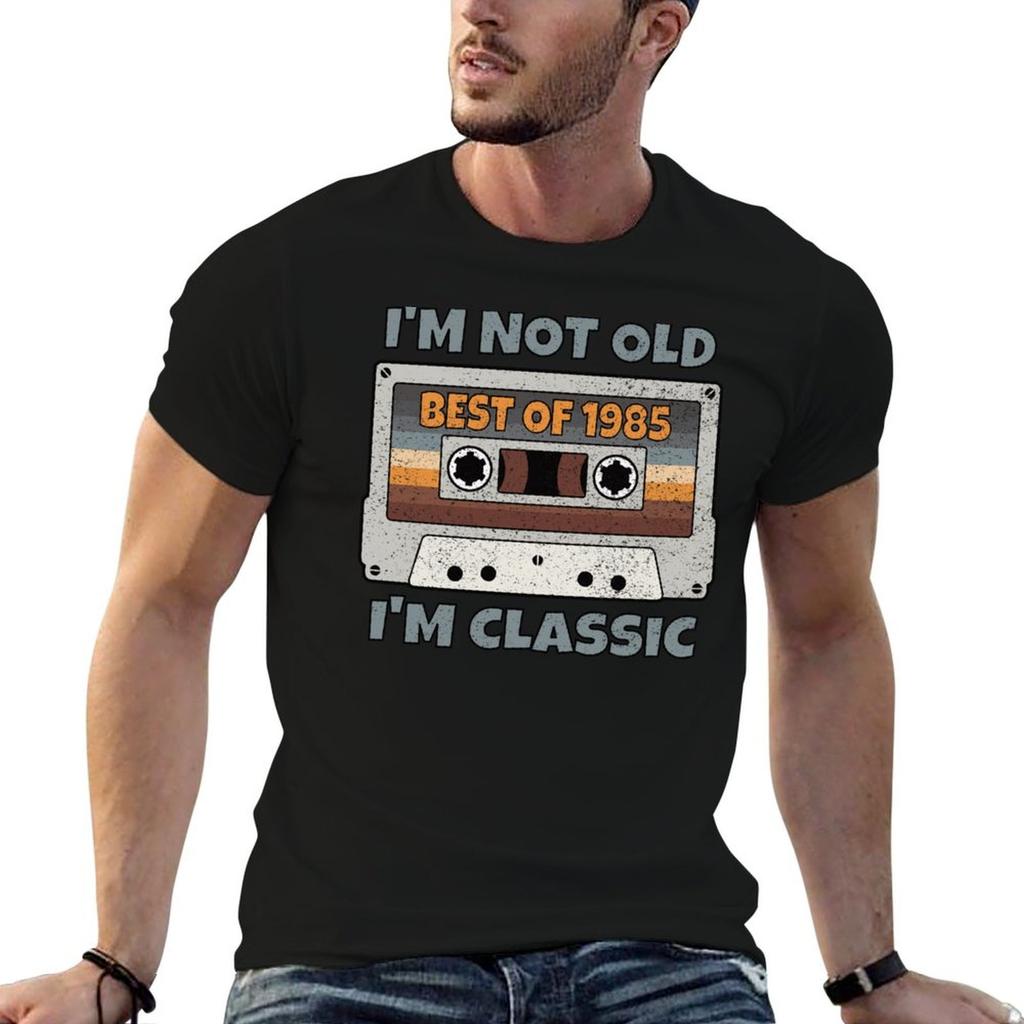 IM NOT OLD IM CLASSIC BEST OF 1985 RETRO VINTAGE FUNNY DISTRESSED CASSETTE BIRTHDAY GIFT TShirt