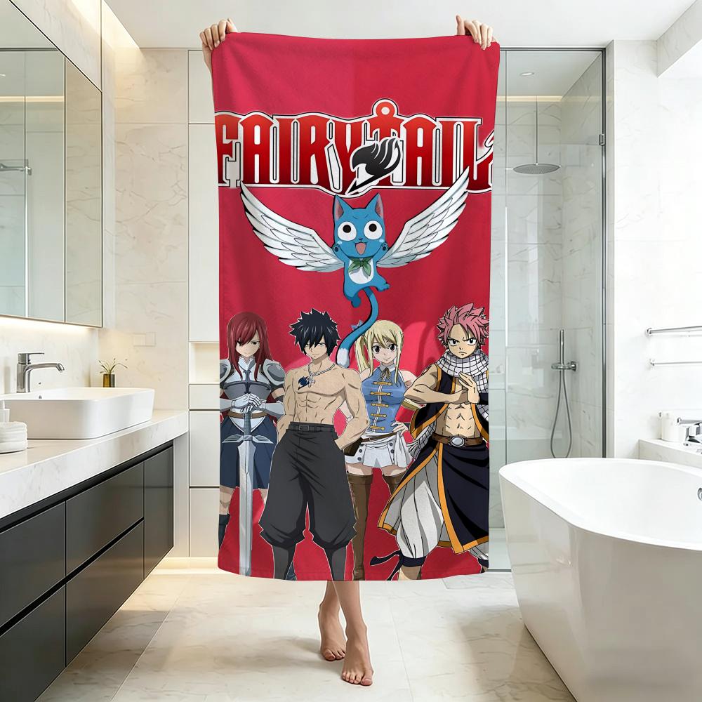 Fairy Tail Towel Five-Star Hotel Quality Eco-Friendly Ultra Soft Thick Towels & Beach Towels