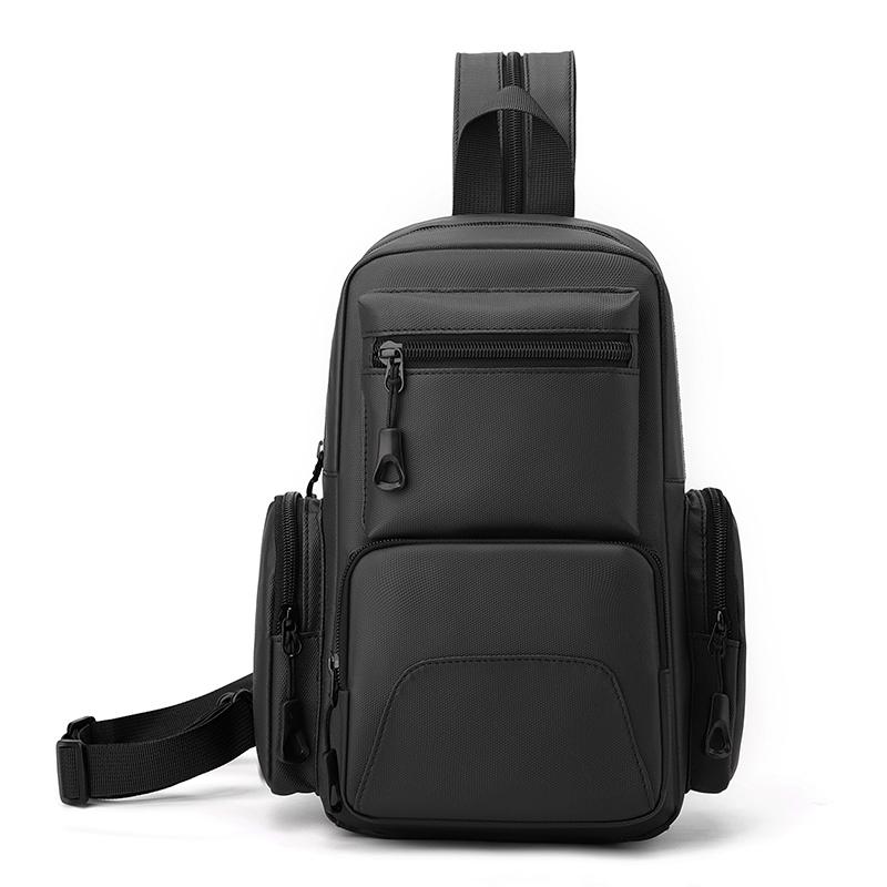 Adjustable Strap Chest Bag, Multi-functional Backpack, Sports Bag, Backpack, Zipper Anti-theft Pocket, Suitable for Daily Commut