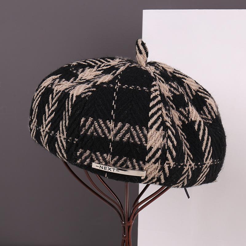 Spring face small beret children big head circumference versatile painter hat leisure student newsboy hat