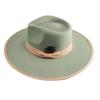 Stylish Wide Border Hat Sun Protecting Fashionable Hat British Styles Hat for Holiday Celebrations