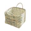 Boho Stoff Aufbewahrungskorb Große Kapazität Schrank Organizer Behälter mit Griff für Kleidung und Kleinkram
