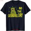 Groundhog Day Cute Animal Graphic T-shirt