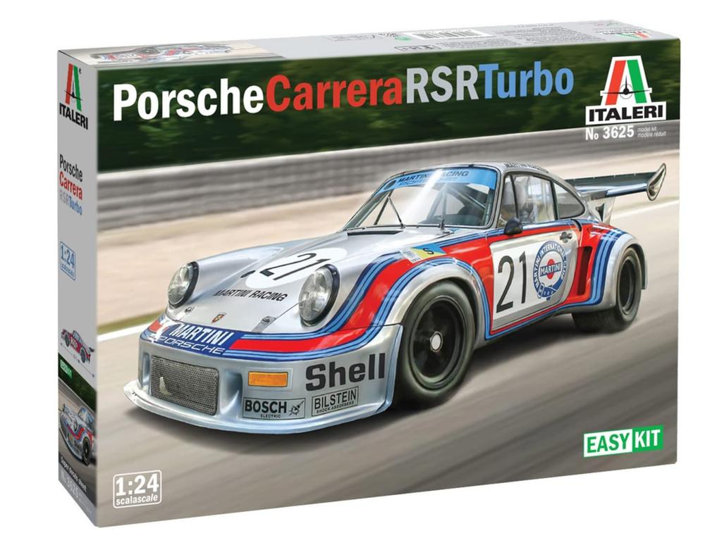 Italeri Scale Porsche 911 Carrera RSR Turbo Plastic Model Kit with Japanese Instructions 1/24 (IT3625)