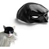 Cat Bat Cosplay Hat, 2025 New Bat Mask for Cat, Batcat Mask, Cute Cat Bat Cosplay Hat Funny Bat Cat Avenger Mask, Halloween Costumes Accessories for