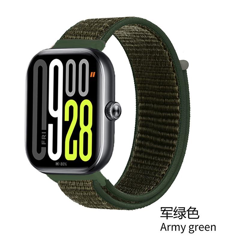 Braided Nylon Strap for Xiaomi Mi Band 9/8 Pro Breathable Comfortable Accessories Replaceable Wristband Redmi Watch 4/5 correa