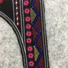 Embroidered Polyester Colored Lace Collar Ethnic Style Diy Lace-Up Lace Fake Collar Dress Accessories
