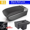 For Perodua Axia For jhe5 Agya Car Armrest box For jhe5 Wigo Interior Armrest Storage Box 2023 2024 Car Accessories UDS3