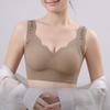 Hot-selling Women's Shockproof Wire-free Comfortable Seamless Support Bra with Beautiful Back