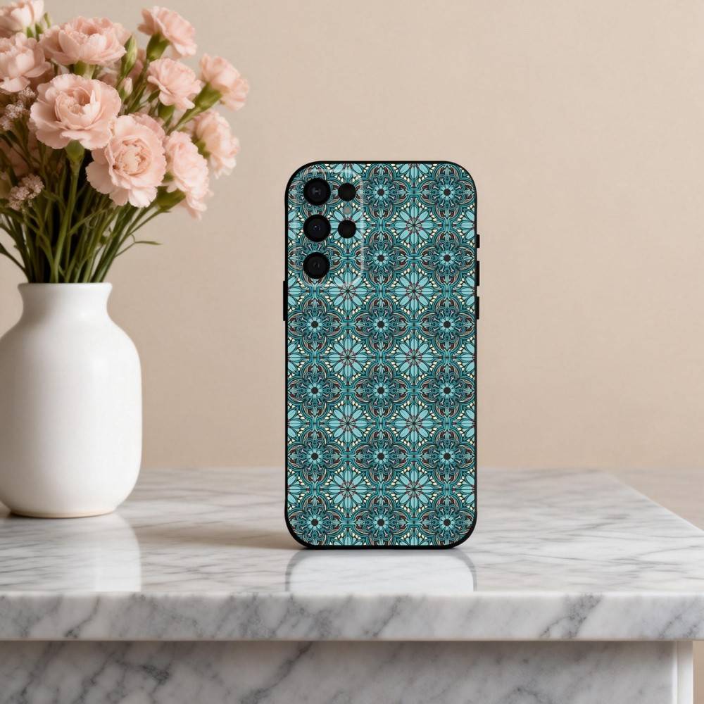 

Чехол для телефона T-Tile M-Moroccan Cool Art для Samsung S25,24,23,22,30,21,10,9,Ultra,Plus,Lite,FE,4,5 G Мягкий Черный Чехол Samsung S23plus5G