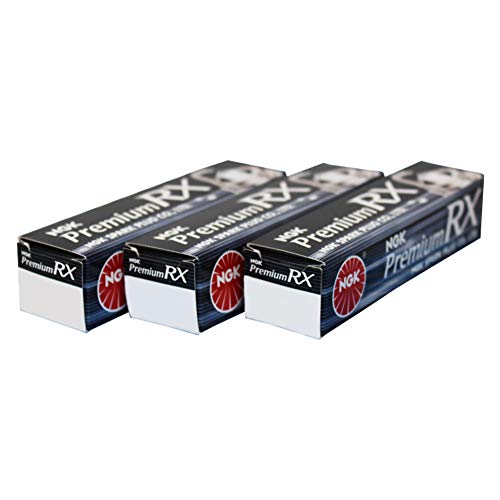 NGK Premium RX Plug for Suzuki Wagon R Type MH23S LKR7ARX-P (90020), Set of 3