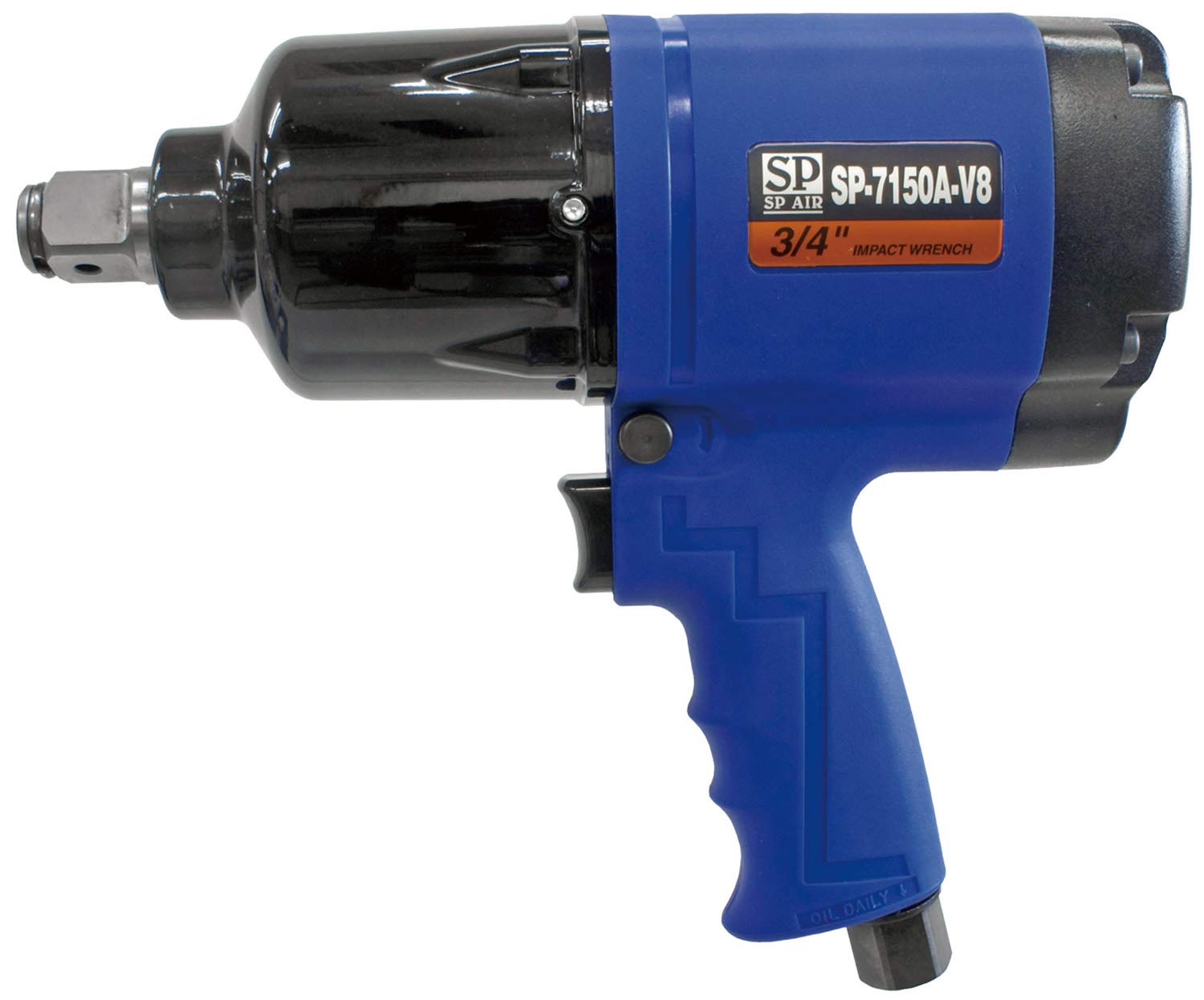 

SP Air Air Impact Wrench Tightening torque (SP) (19mm square) (N m) 300~1000 SP-7150A-V8