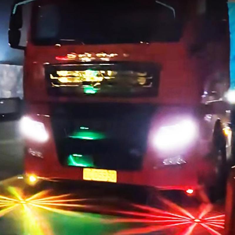 24V Led Flashing Chassis Taillight Anti-fog Parking Brake Warning Lights For Car Motorcycle 12 -24V Universal