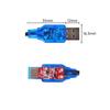 USB-Stromkabel USB auf DC3,7V Stromkabel USB auf DC2,5mm Kabel zum Laden von Lithiumbatterien in RC-Fahrzeugen LED-Anzeigen