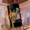 Japānas karikatūra Anime motorzāģa vīrieša tālruņa korpuss iPhone 13 Pro Max XR XS Max 6s 7 8 Plus 12 Mini 11 Pro Max mīksts TPU vāciņš Funda