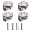 1 Satz/8 Stück 1,6L Motor Kolben & Kolbenbolzen Satz 23041-2B602 Für Hyundai Accent Kia Soul Rio 2018- 230412B602-A87Q