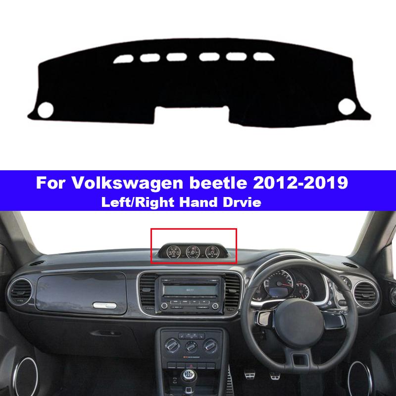 Car Dashboard Cover Dash Mat Carpet For VW Volkswagen Beetle 2012 - 2019 LHD RHD Auto Dashmat 2013 2014 2015 2016 2017 2018