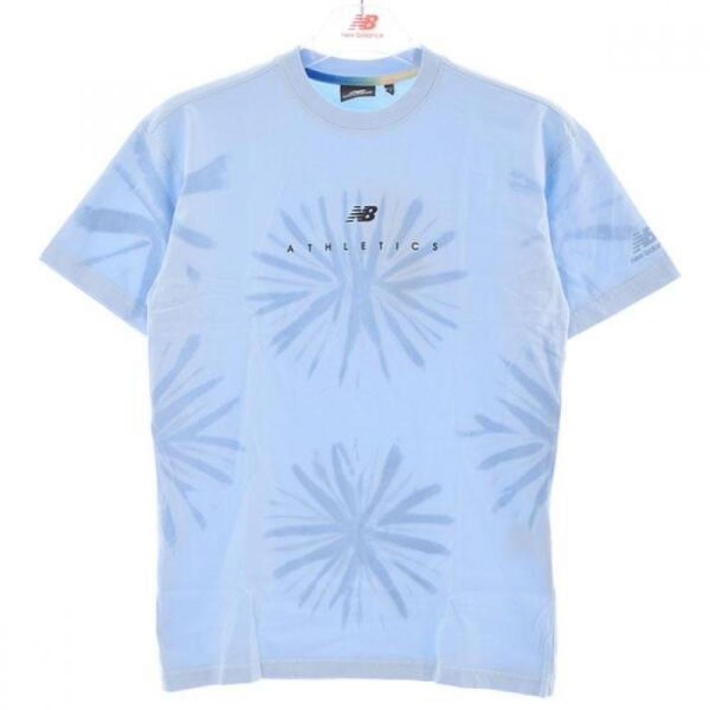 

New Balance Nc02 Uni Tie Dying Short Sleeve Tee Nbnea28053 50 blue/90