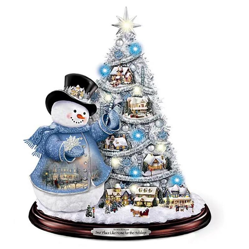 Santa Claus Acrylic Christmas Tree Pendant