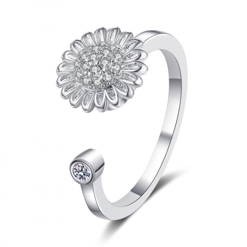 Women's Chic Rotatable Ring: Niche Design, Cold Style, Light Luxury