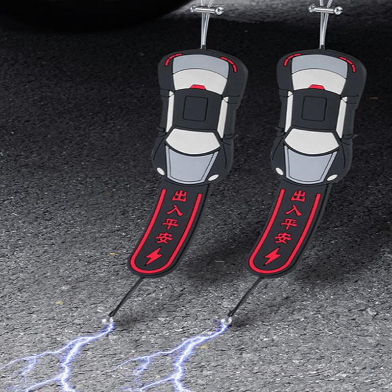 Adjustable Car Anti Static Strip Earth Belt Ground Wire Strap Vehicle Safe Driving Tool Exhaust Pipe Dedicated
